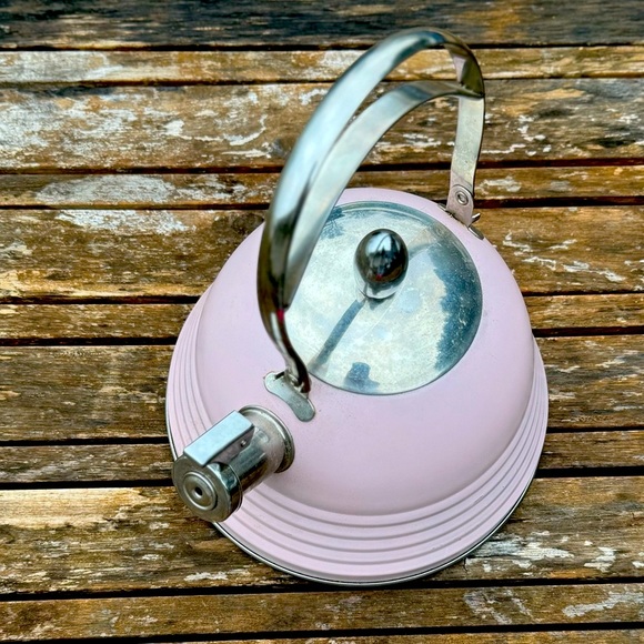 Denmark Tools for Cooks Tea Kettle: Light Pink & Stainless Steel - Picture 10 of 11